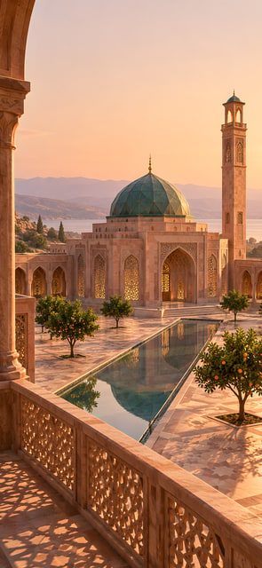 سكينة الفناء الذهبي