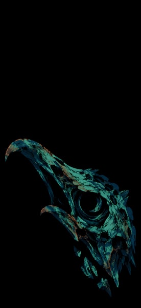 Skull in Patina
