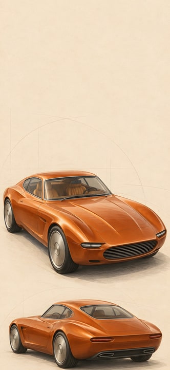 Copper Coupe Study